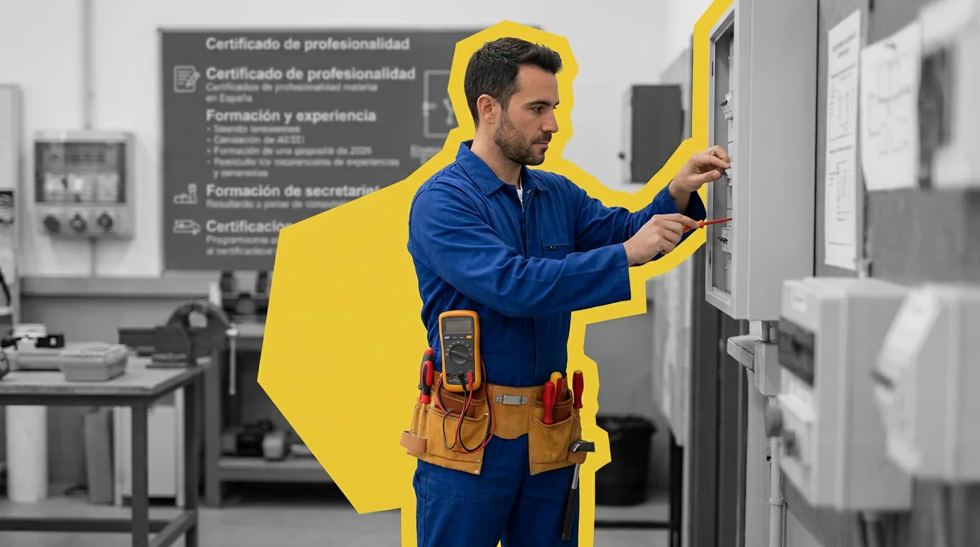 Imagen del artículo: Requisitos para ser electricista en España en 2026