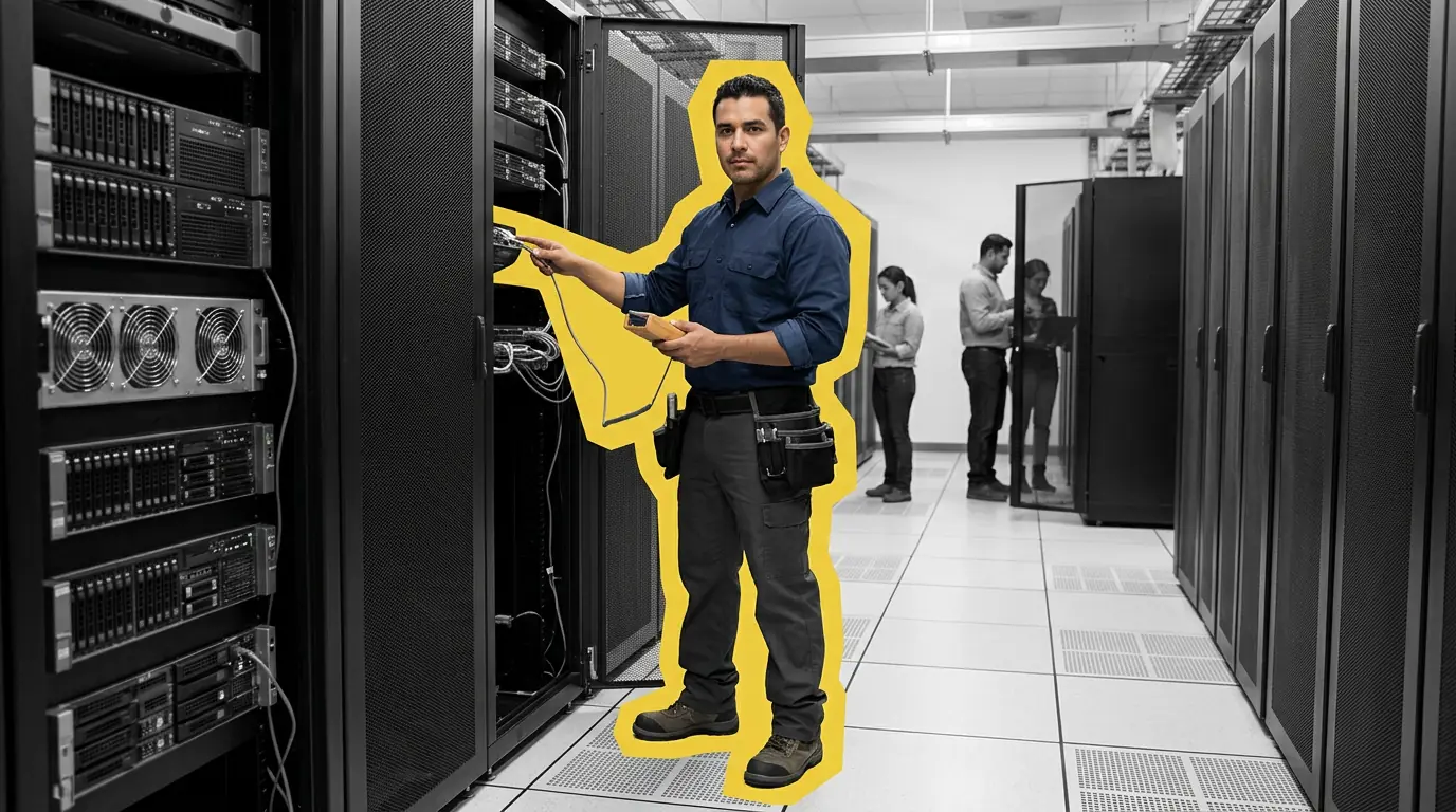 Imagen del artículo: Trabajar en un data center sin experiencia: por dónde empezar