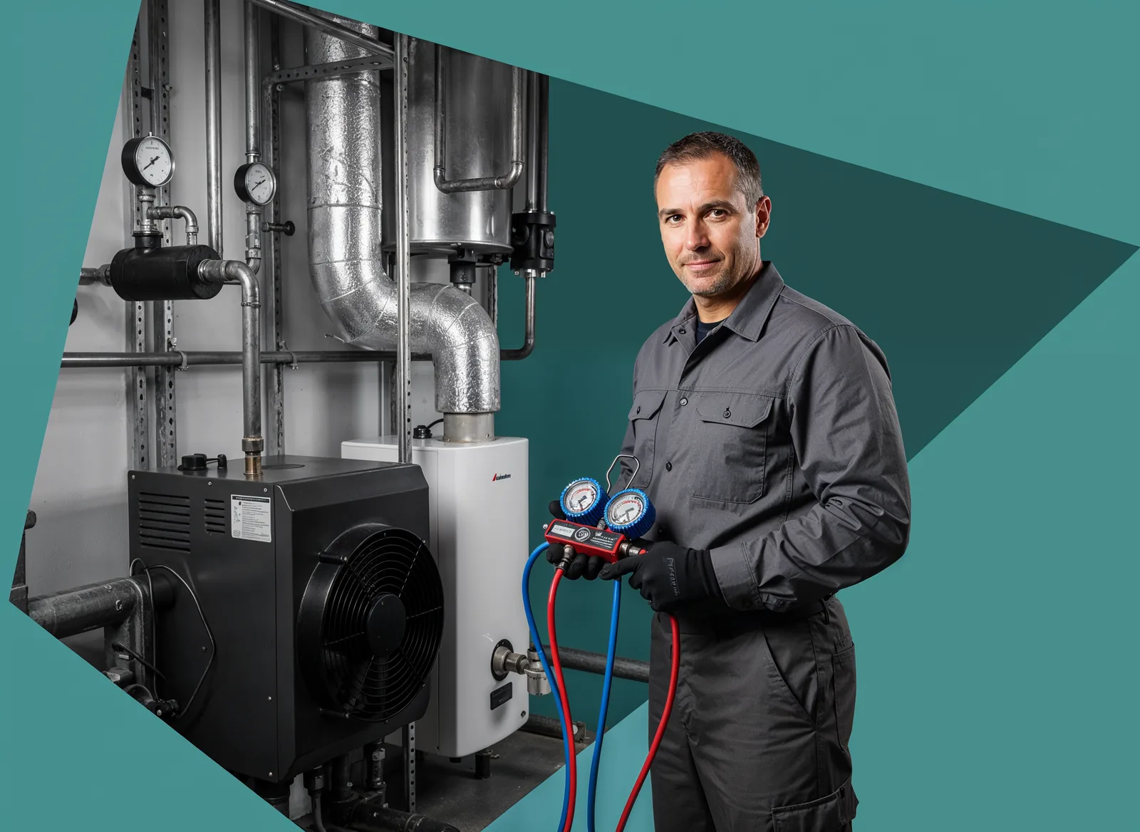 Técnico de instalaciones térmicas formado en Kämpe