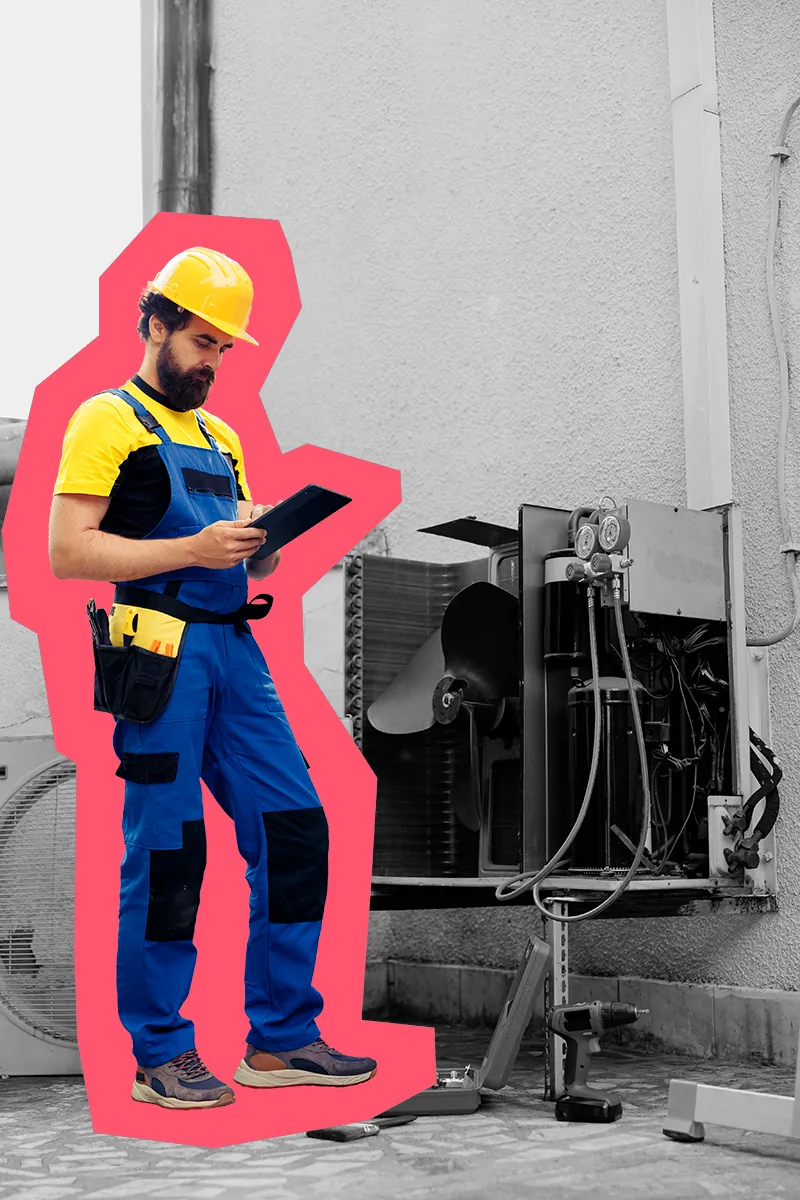 Técnico de climatización con carnet oficial